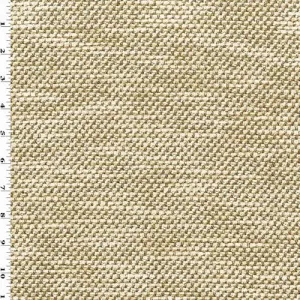 1 YD PC-Beige/Brown Chenille Dobby Texture Home Decorating Fabric