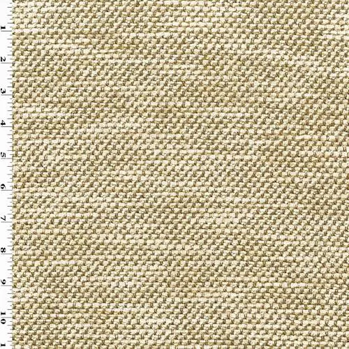 1 YD PC-Beige/Brown Chenille Dobby Texture Home Decorating Fabric