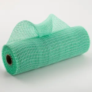 10" Check Fabric Mesh: Mint Green