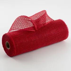 10" Check Fabric Mesh: Red