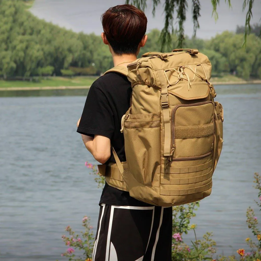 55L Molle Backpack for Hiking