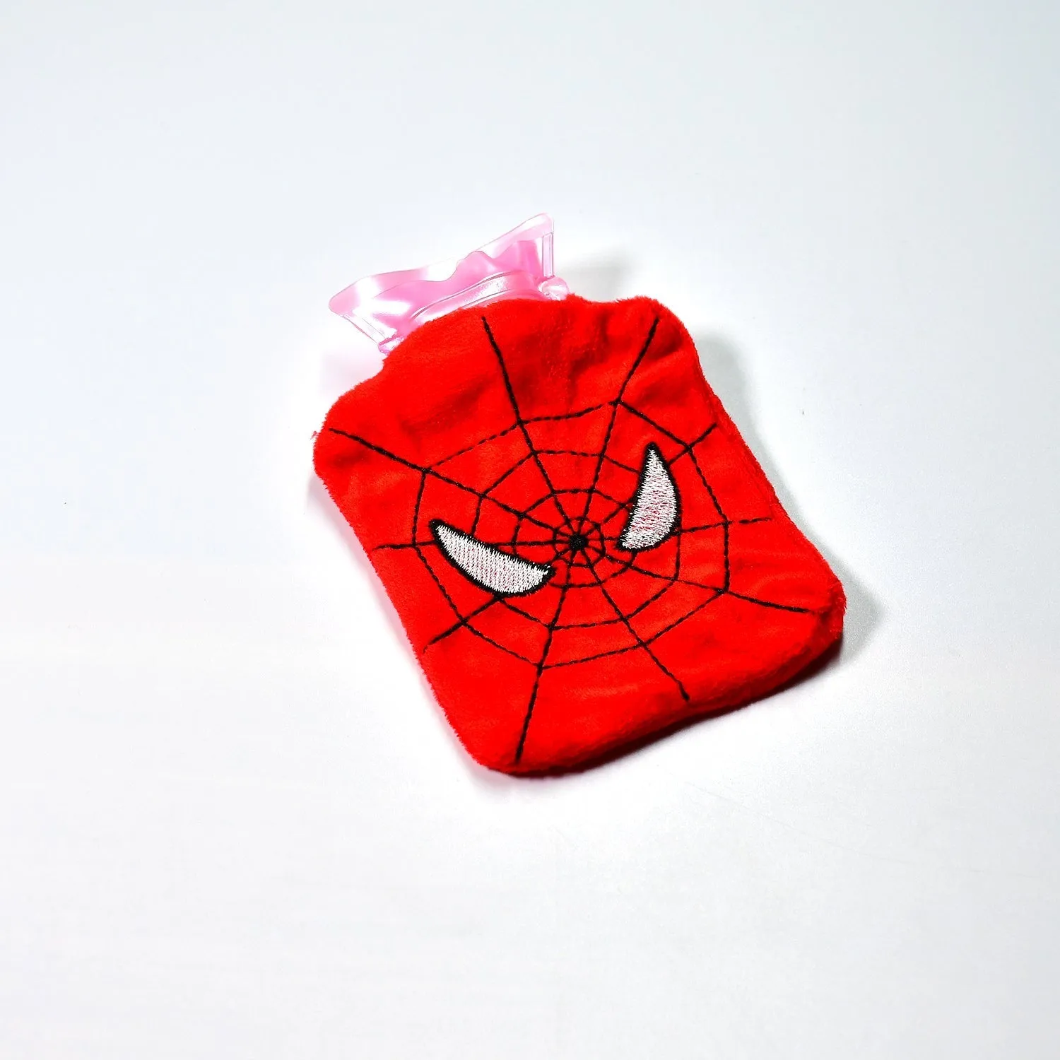 6508 Spiderman small Hot Water Bag with Cover for Pain Relief, Neck, Shoulder Pain and Hand, Feet Warmer, Menstrual Cramps.