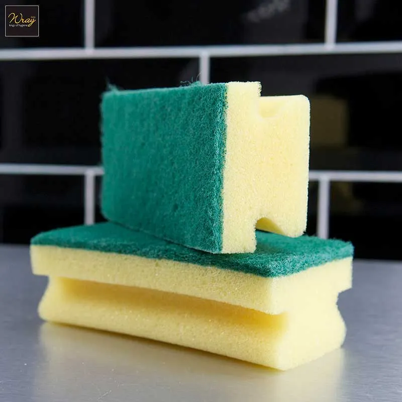 Abrasive Easigrip Sponge Scouring Pad x10