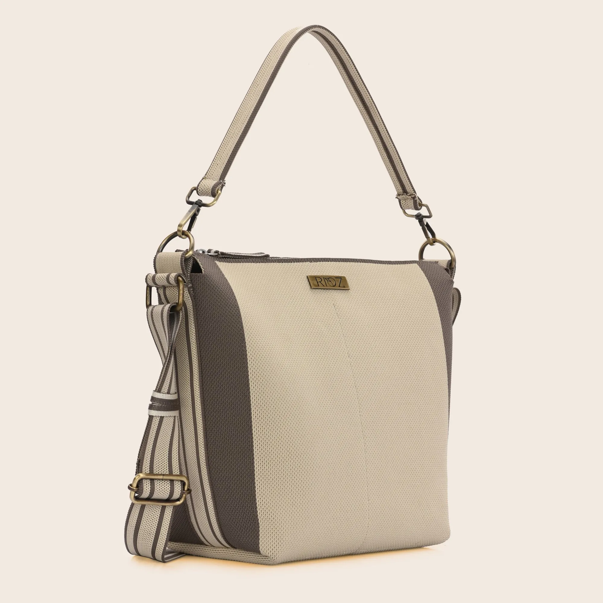 Atlas- Crossbody Sling Bag- Cream