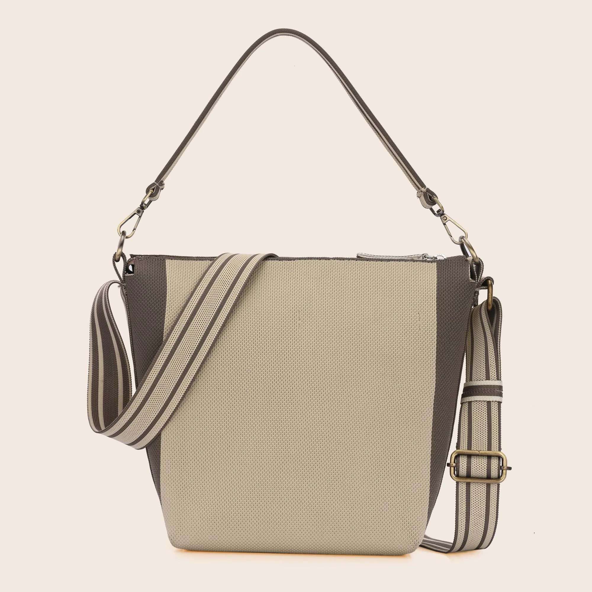 Atlas- Crossbody Sling Bag- Cream