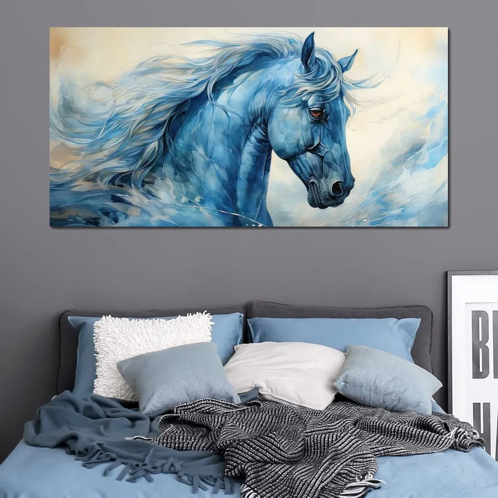 Azure Majestic Horse