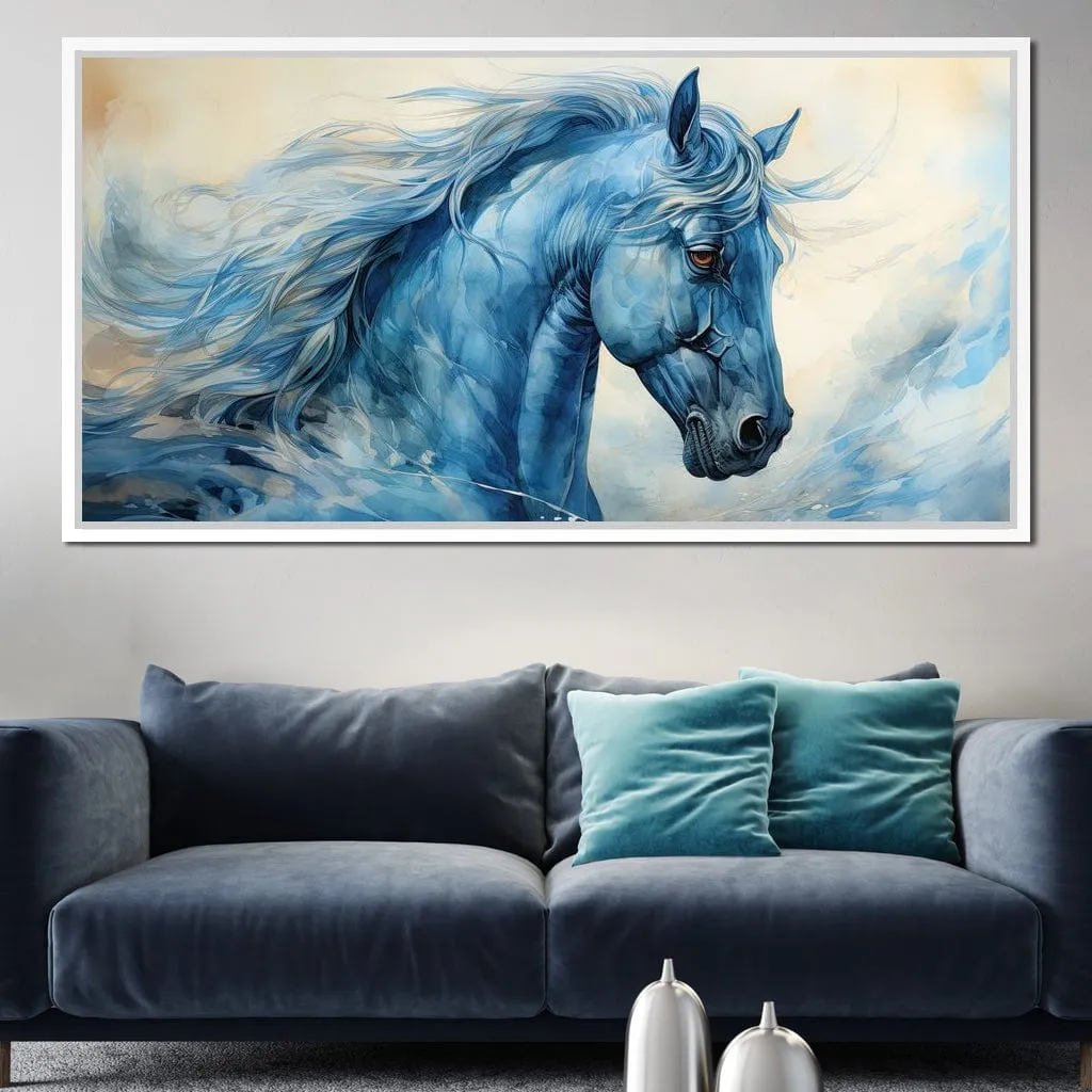 Azure Majestic Horse