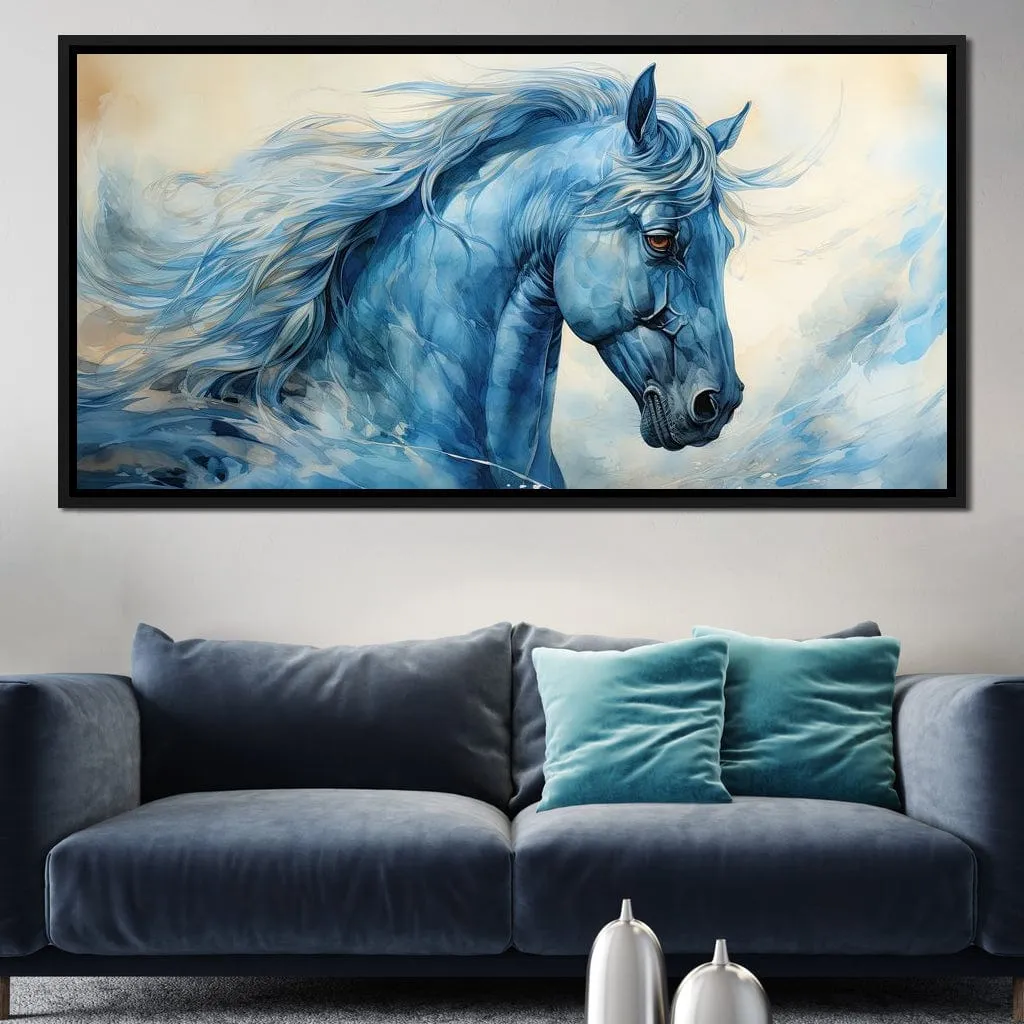 Azure Majestic Horse