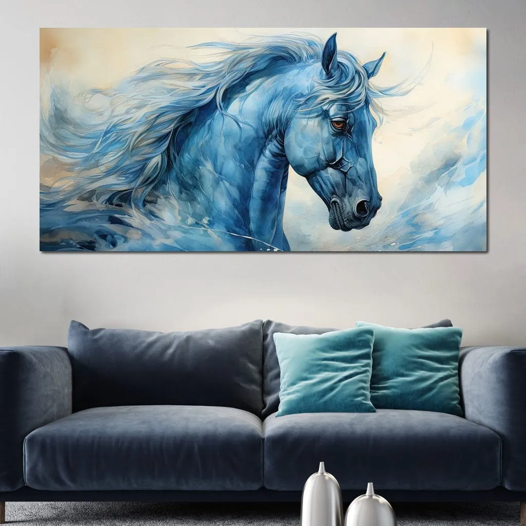 Azure Majestic Horse