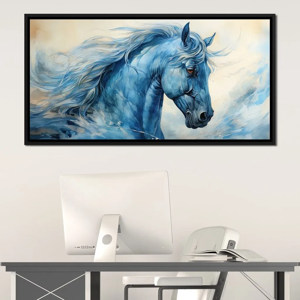 Azure Majestic Horse