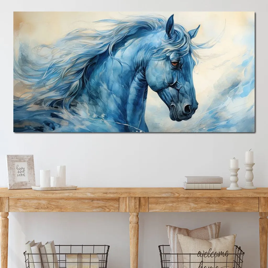 Azure Majestic Horse