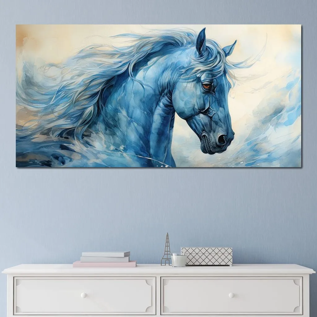 Azure Majestic Horse