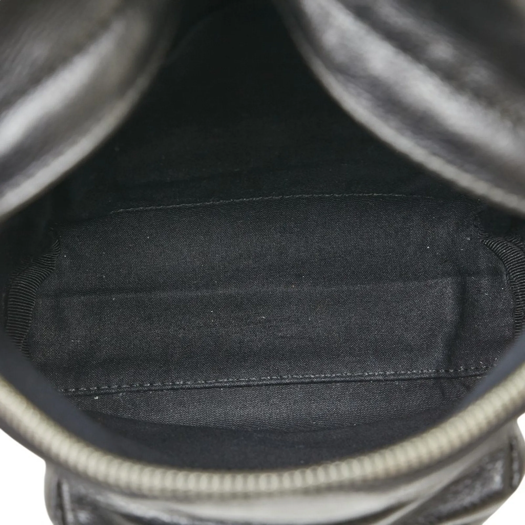 Balenciaga B Bucket Black Leather Bag