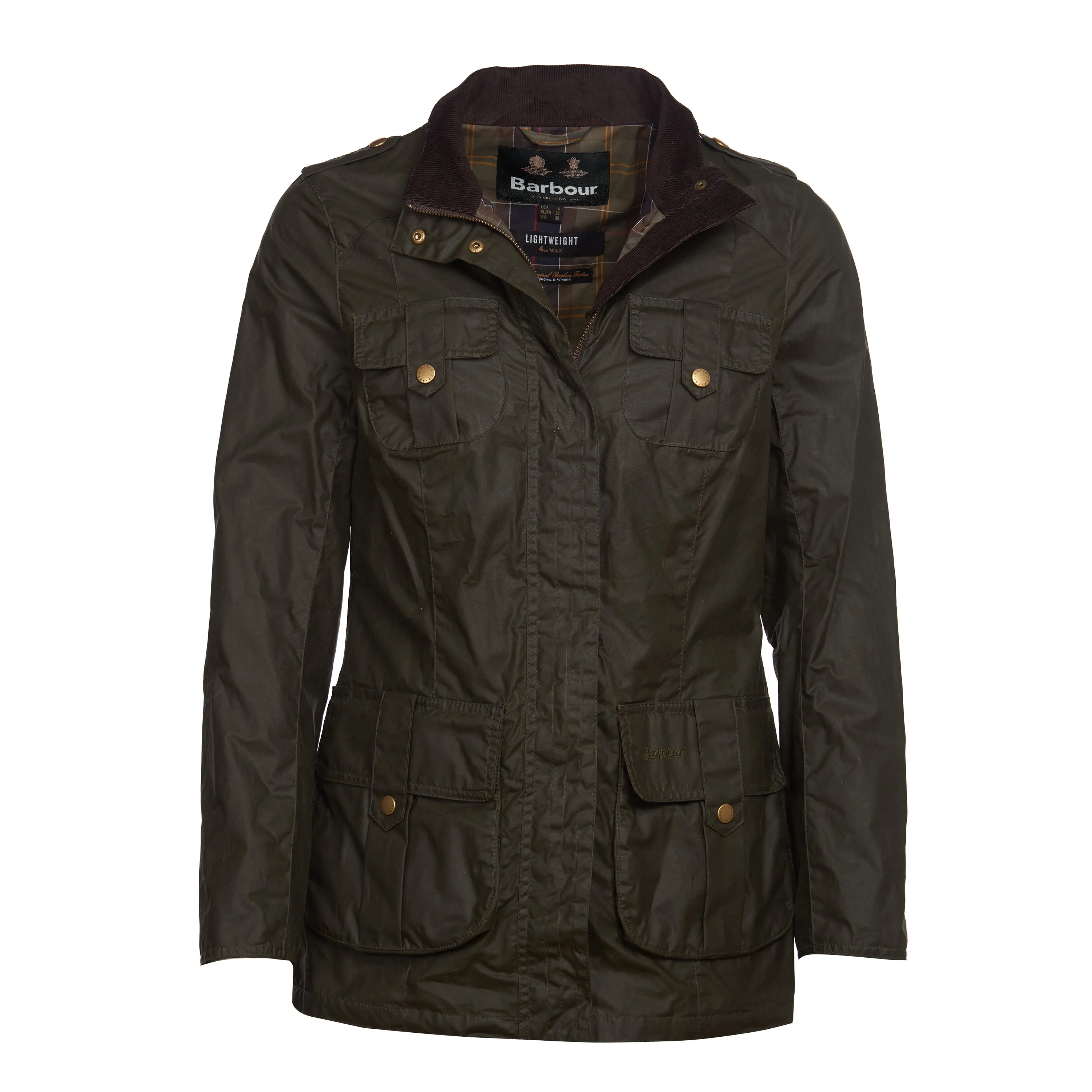 Barbour Defence Lightweight Wax Jacket