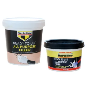 Bartoline Ready-To-Use All-Purpose Filler White 600g/1kg