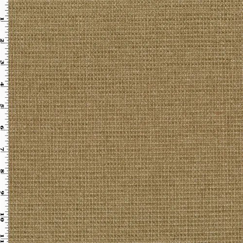 Beige Basketweave Home Decorating Fabric