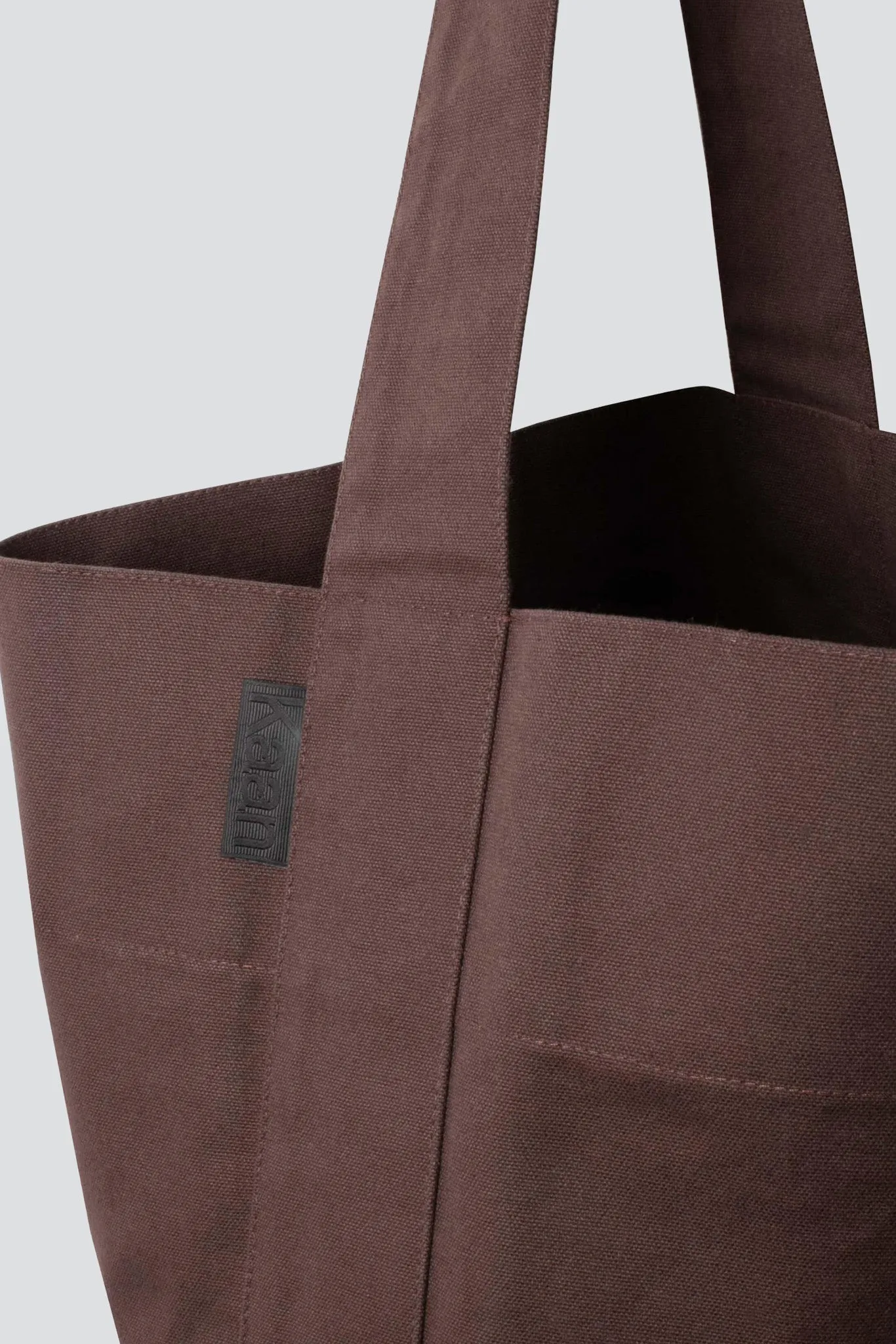 Bourbon Water Repellant Cotton Midi Bucket Tote