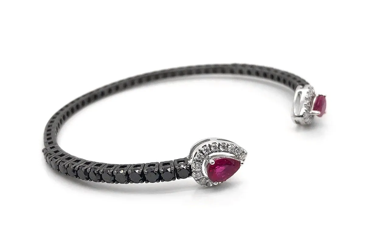 Bracelet Majestic Rubies & Diamonds