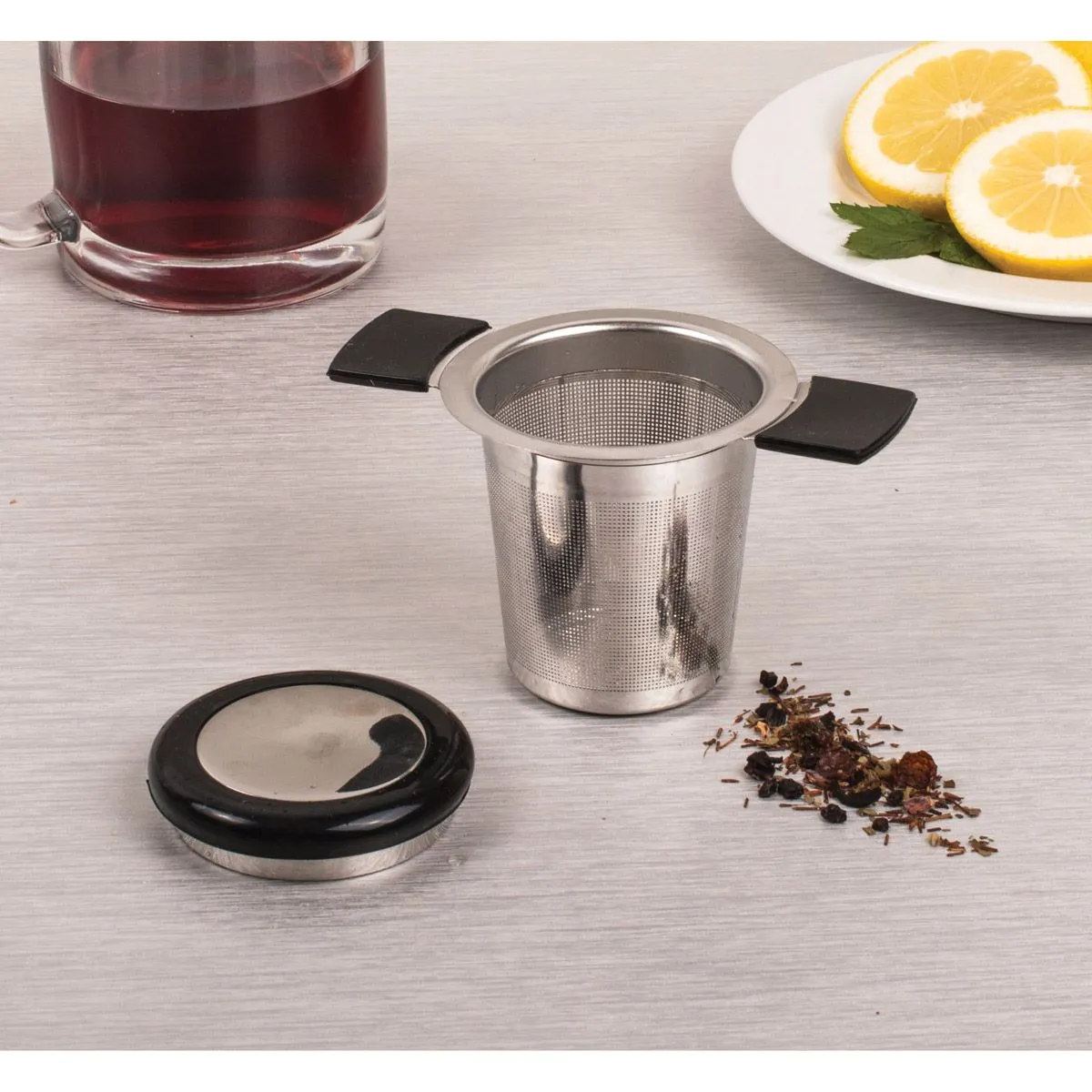 Brew in Mug Tea Infuser with Lid