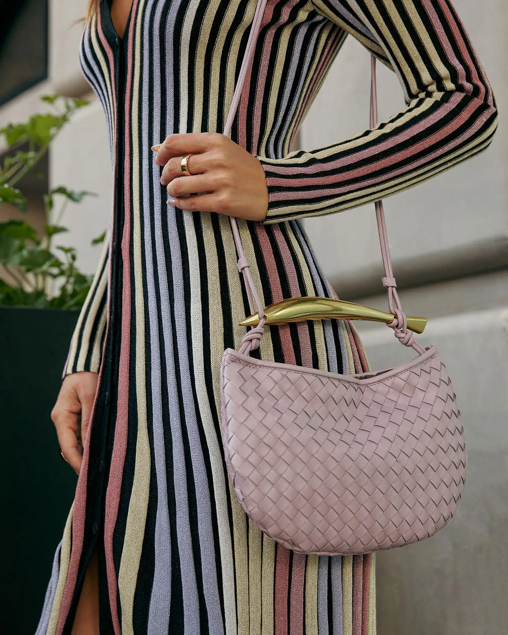 Brunch Date Woven Crossbody Bag