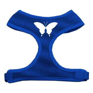 Butterfly Design Soft Mesh Harnesses Blue Extra Large