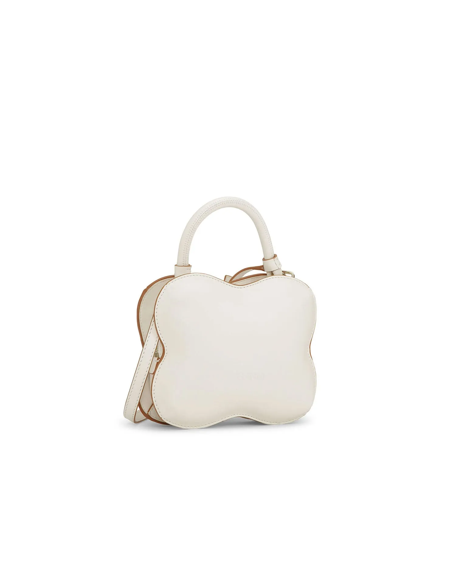 Butterfly Small Crossbody - Egret