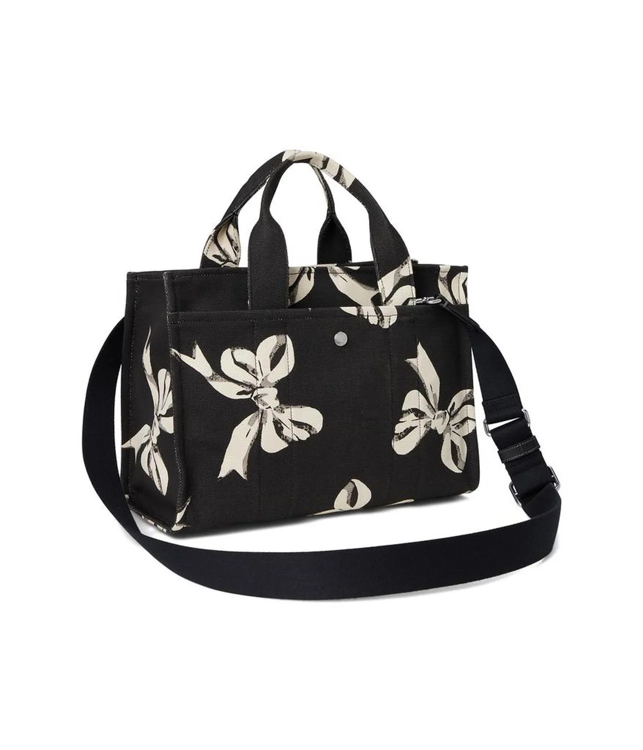 Cargo Tote Bag with Bow Print