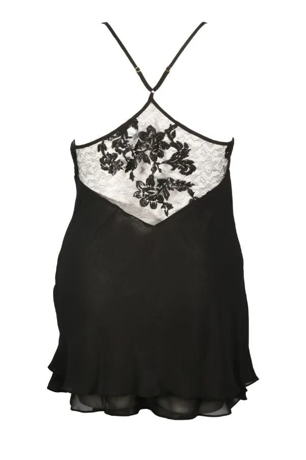 Charming Chemise- Black