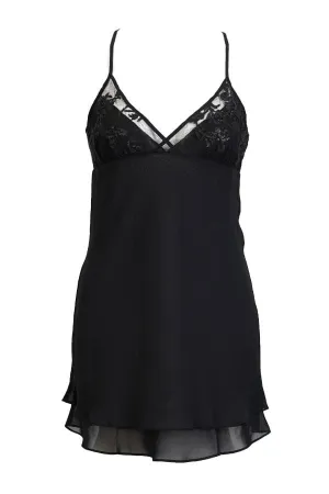 Charming Chemise- Black