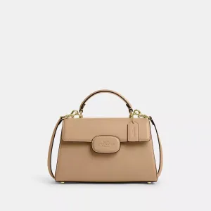 Coach Outlet Eliza Top Handle With Leather Covered Closure