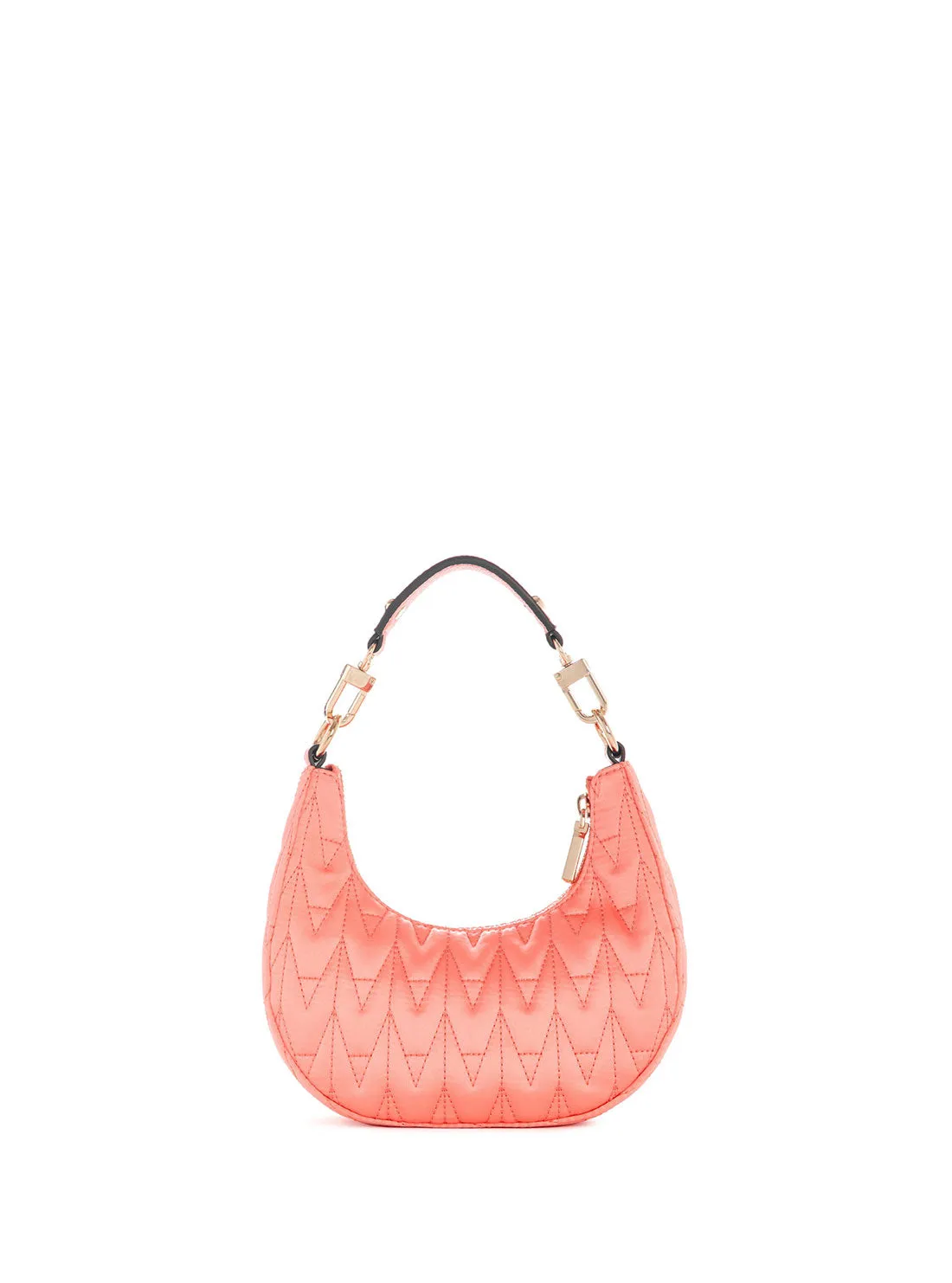 Coral Golden Rock Mini Hobo Bag