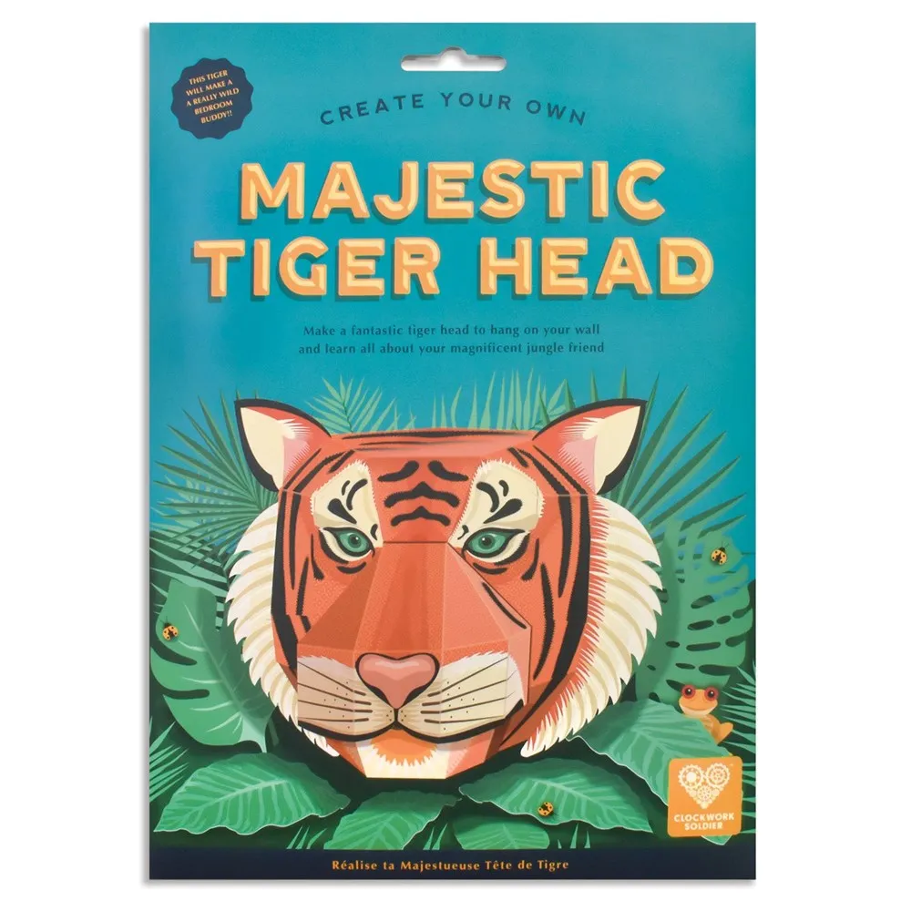 Create Your Own Majestic Tiger Head