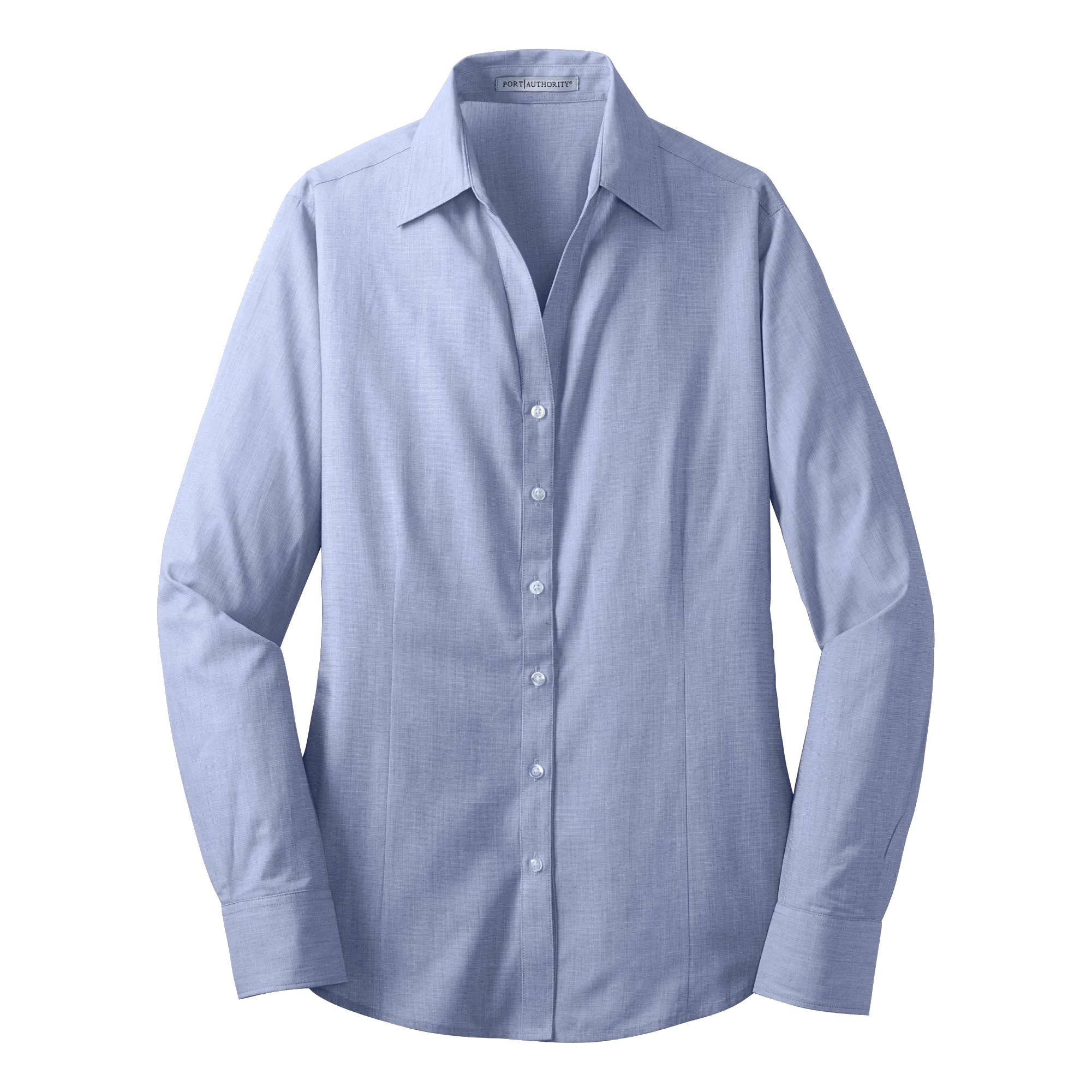 D1409W Ladies Crosshatch Easy Care Shirt