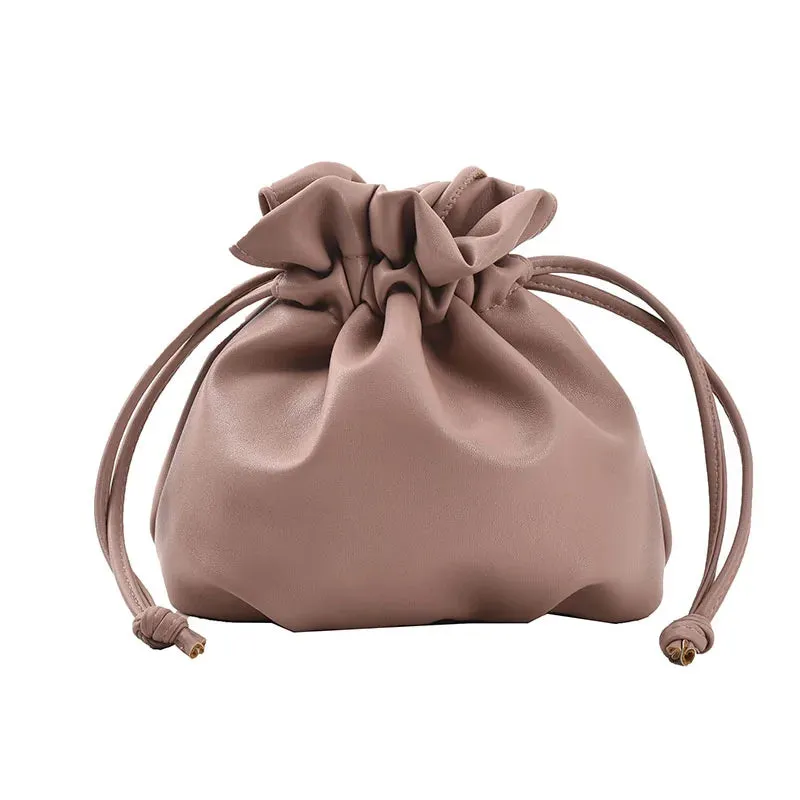 Drawstring Bucket Bag