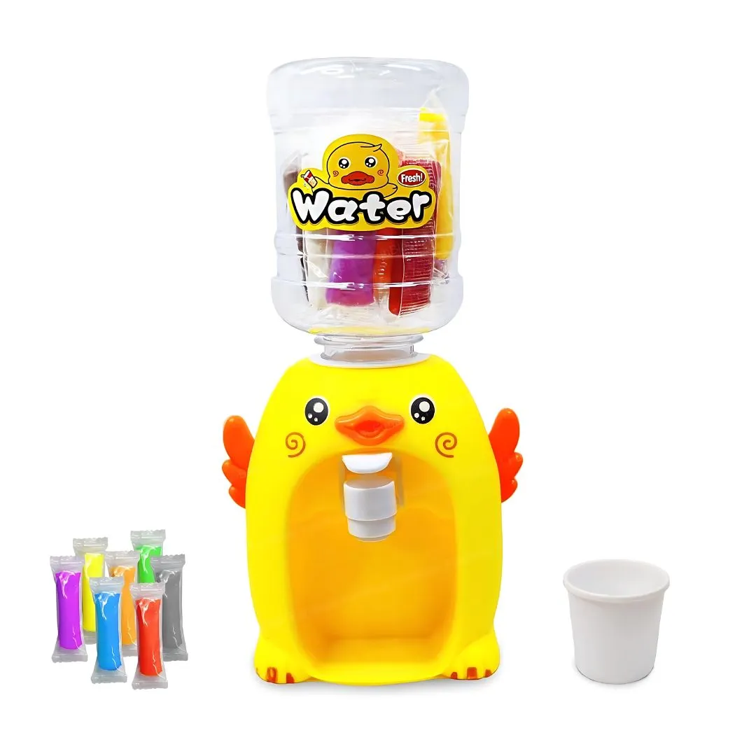 Duck Water Dispenser with Clay for Kids