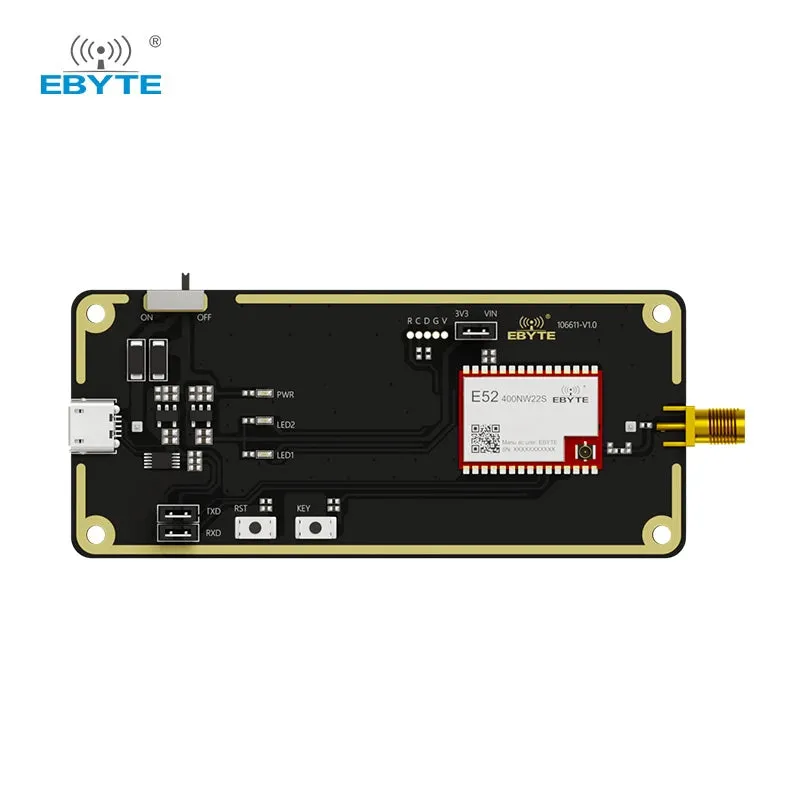 Ebyte E52-400NW22S-TB LoRa MESH networking 433.125MHz spread spectrum Wireless serial port UART Self-routing network Test suite