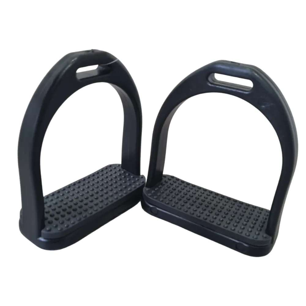 Elico Black Lightweight Polymer Stirrups