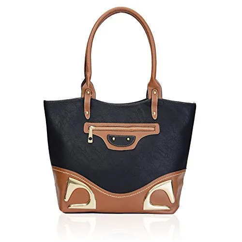 Faux Leather Tote Bag