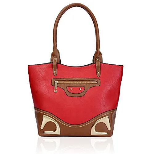 Faux Leather Tote Bag