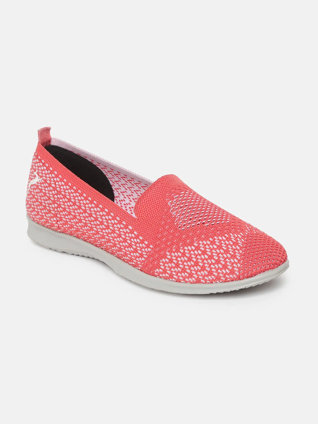 Flat Ballerinas in Woven Design