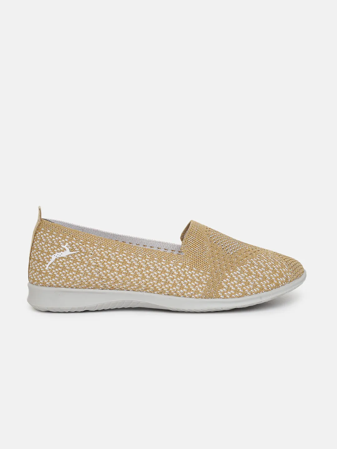 Flat Ballerinas in Woven Design