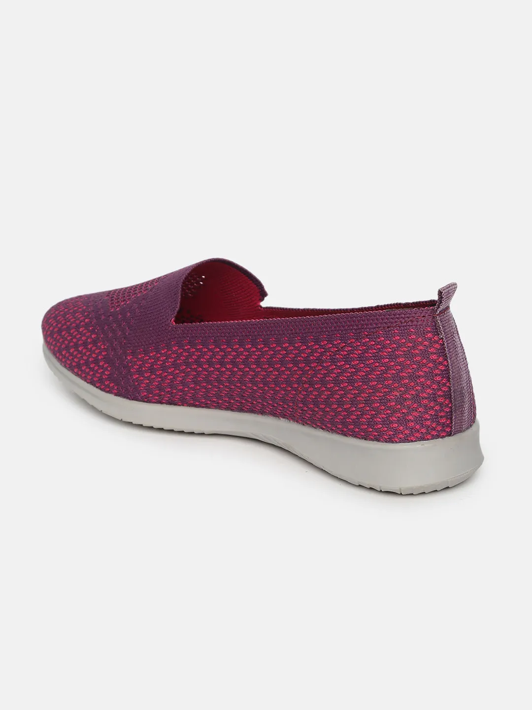 Flat Ballerinas in Woven Design