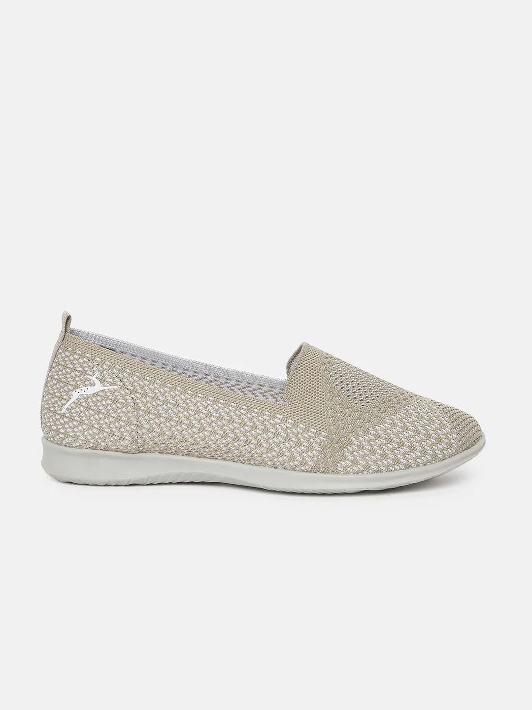 Flat Ballerinas in Woven Design