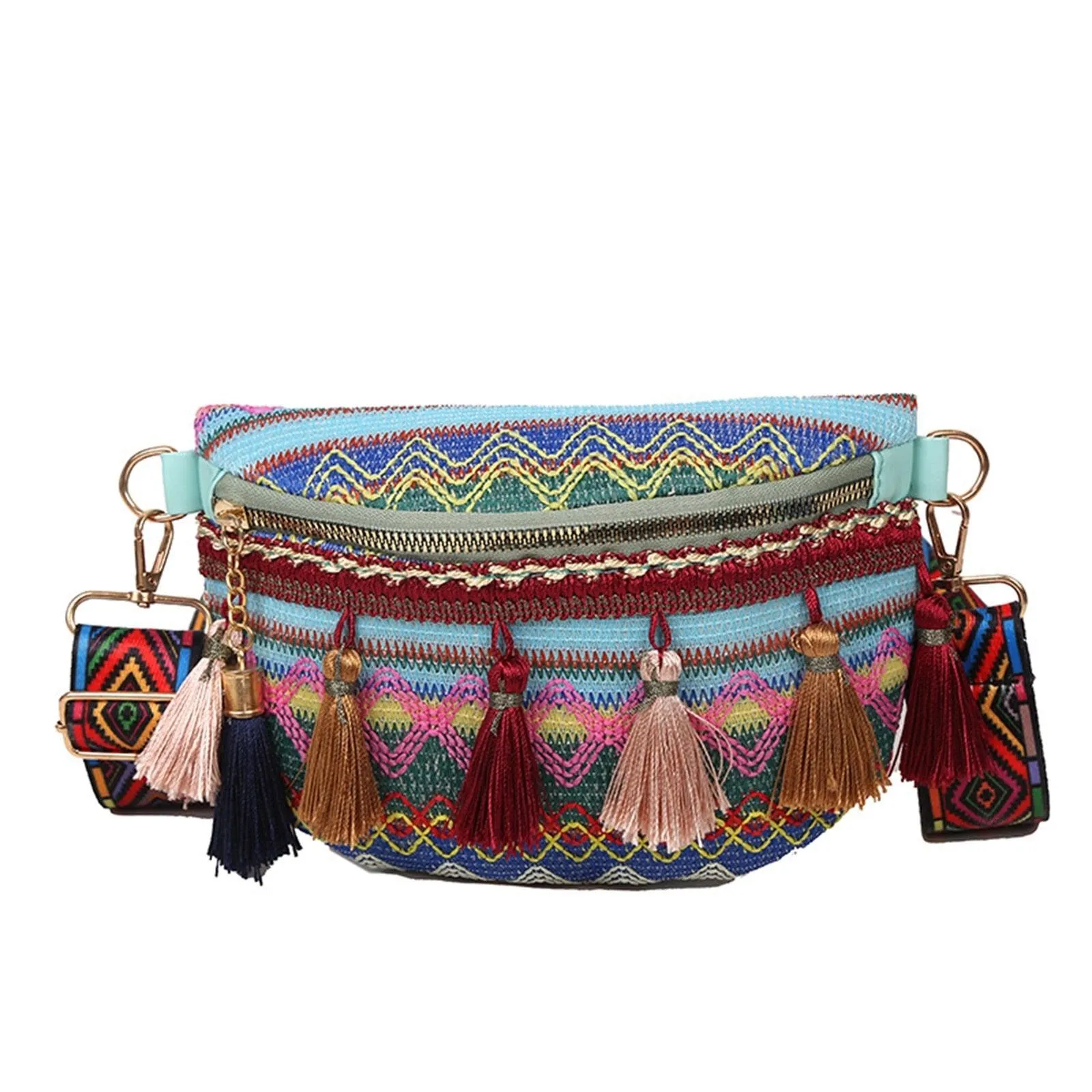 Folk Style Waist Bags