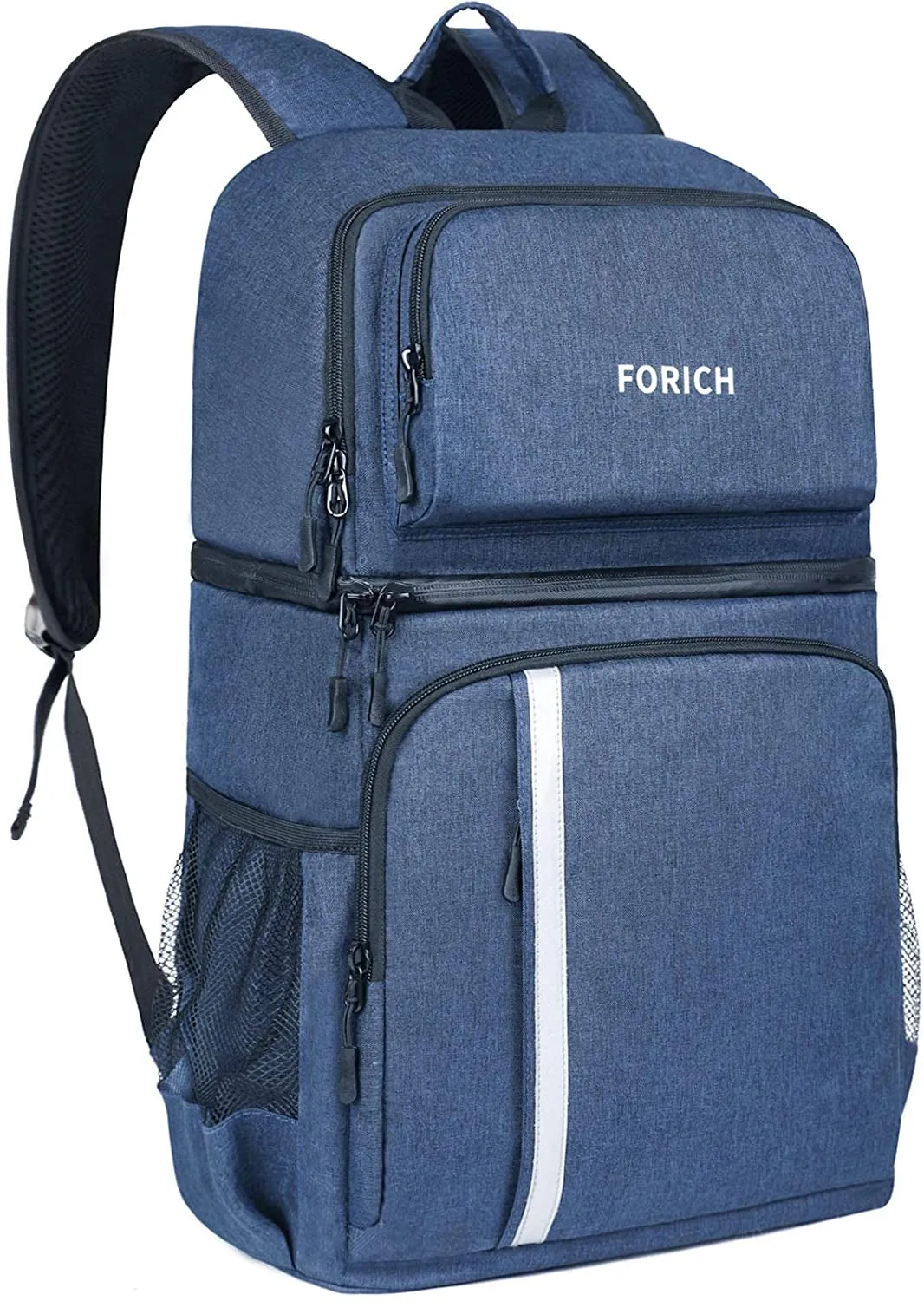 FORICH Backpack Cooler Leakproof Insulated Waterproof Backpack Cooler Bag, Lightweight Soft Beach Cooler Backpack for Men Women to Work Lunch Picnics Camping Hiking, 30 Cans