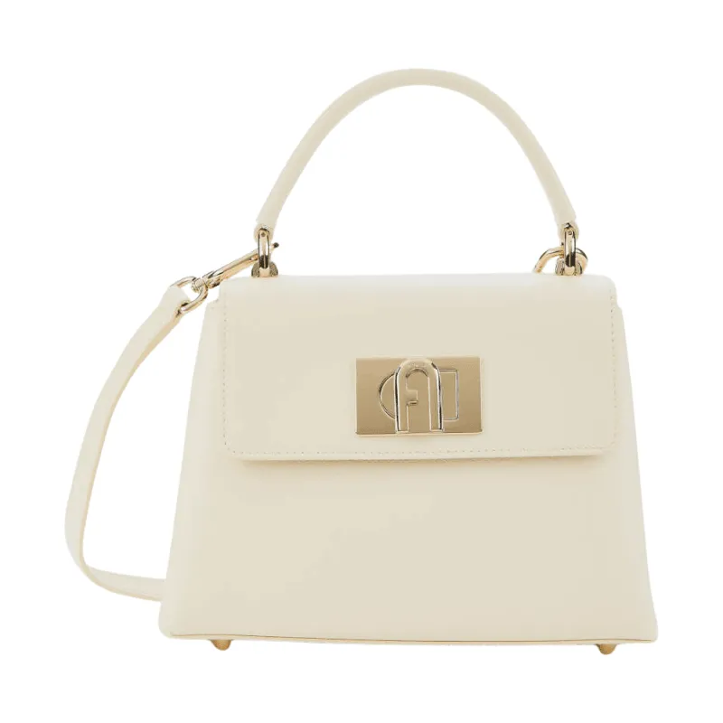 Furla 1927 Micro Top Handle Bag - Ares Cream