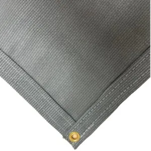 Gray 86% Super Shade Mesh Tarp 12' x 24'