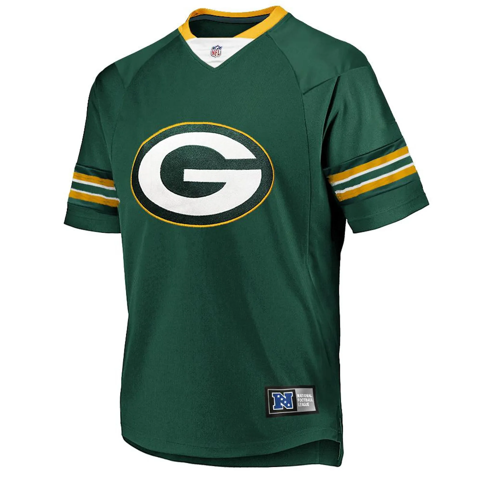 Green Bay Packers NFL Replica Jersey National Football League by Majestic Green Yellow