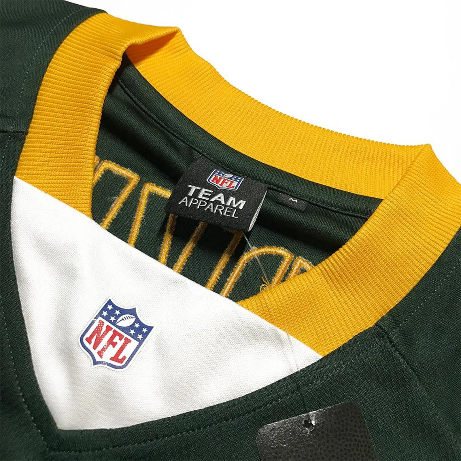 Green Bay Packers NFL Replica Jersey National Football League by Majestic Green Yellow