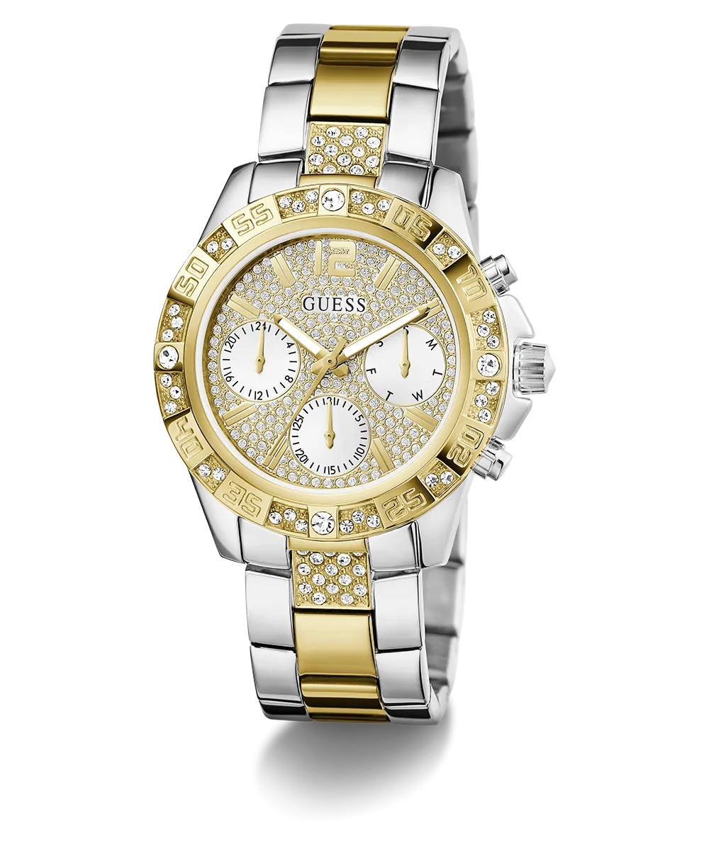 GUESS Ladies 2-Tone Multi-function Watch